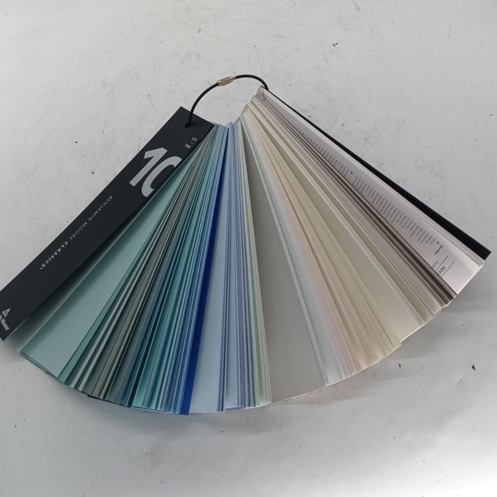 Benjamin Moore Classics 10 Paint Fan Deck Color Swatches   Professional c1